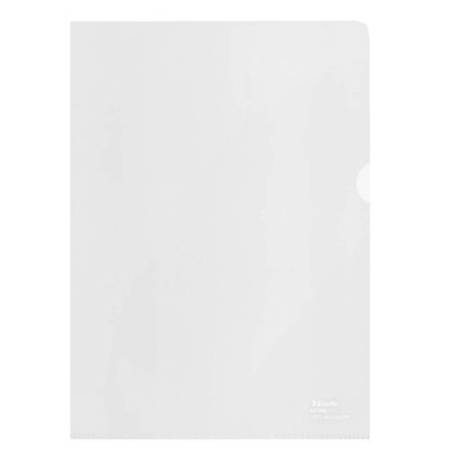 Buste a L De Luxe riciclate 100% - antiriflesso - f.to 22 x 30 cm - Esselte - conf. 100 pezzi