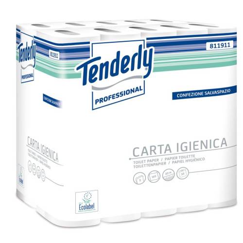 Carta igienica salvaspazio Tenderly -...