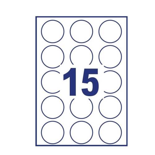 Etichette adesive tonde L4850 - in...