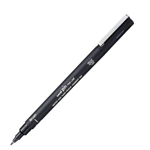 Pin fineliner - punta Brush - nero -...