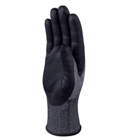 Guanti Venicut F Xtrem Cut Touch - antitaglio - taglia 08 - grigio/nero - Deltaplus