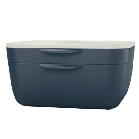 Cassettiera Cosy - 2 scomparti - grigio - Leitz