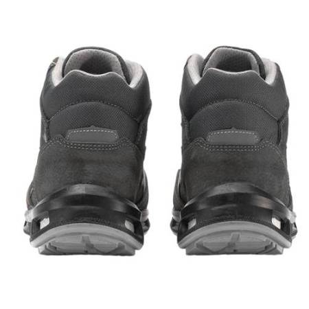 Calzatura di sicurezza Infinity S3 - pelle nabuk naturale - taglia 45 - grigio - U-Power