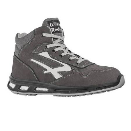 Calzatura di sicurezza Infinity S3 - pelle nabuk naturale - taglia 48 - grigio - U-Power