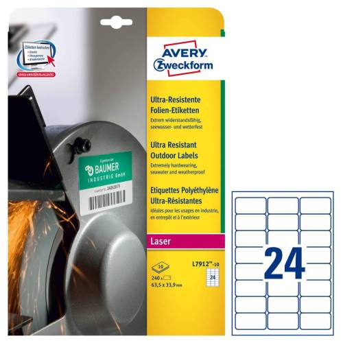 Etichette adesive - in PE - laser -...