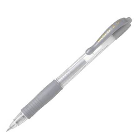 Roller gel scatto G-2 - 0,7 mm - colori assortiti metallic - Pilot - Display 60 pezzi