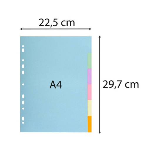 Separatore Forever - A4 - 6 tasti -...