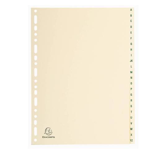 Separatori - 24 tasti A-Z -...