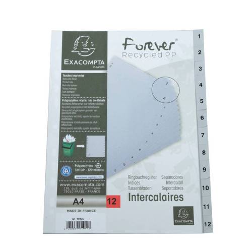 Intercalare numerico - PPL riciclato...