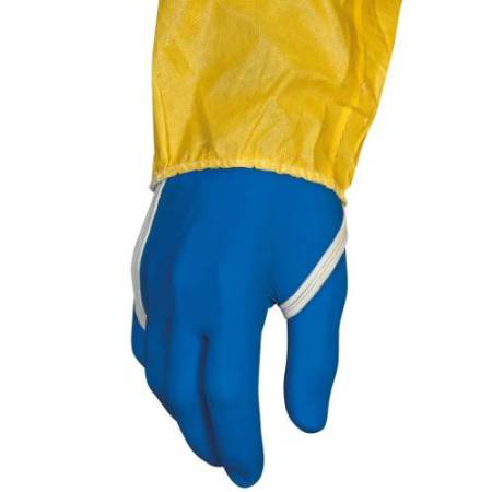 Tuta di protezione Deltachem - taglia XXL - giallo - Deltaplus