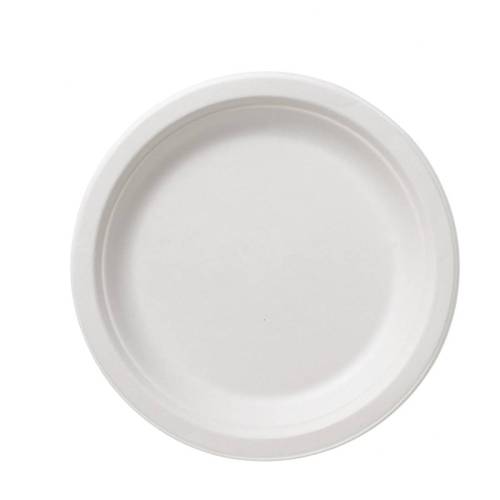 Piatto piano monouso Bio - rotondo -...