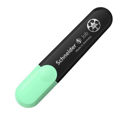 Evidenziatore Job - PPL - punta 1,5 mm - verde pastello - Schneider
