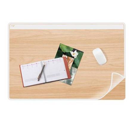 Sottomano Silva - 58,5 x 38,5 cm  - trasparente/stampa legno - Cep