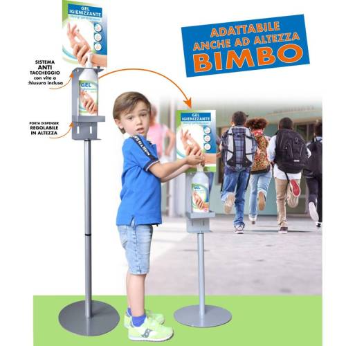 Piantana da terra - con supporto -...