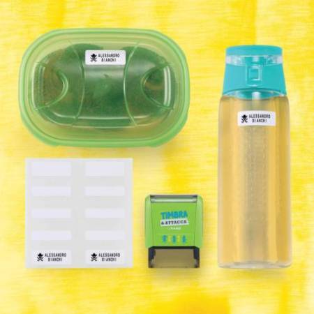 Kit Timbra&Attacca - per stampa su tessuti/etichette - Trodat