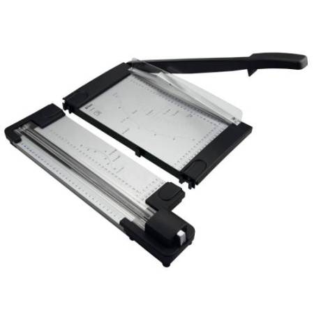 Taglierina Homeoffice 2in1 - lama rotante + ghigliottina - A4 - grigio/nero - Titanium