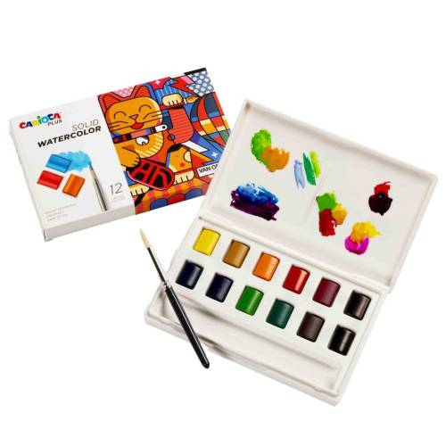 Pastiglia acquerello - ø 18 mm x 10...