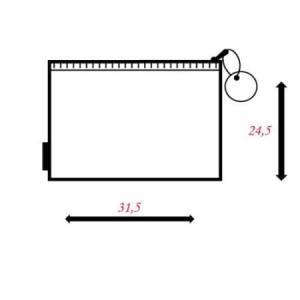 Busta con zip Bubble - 31,5... 2