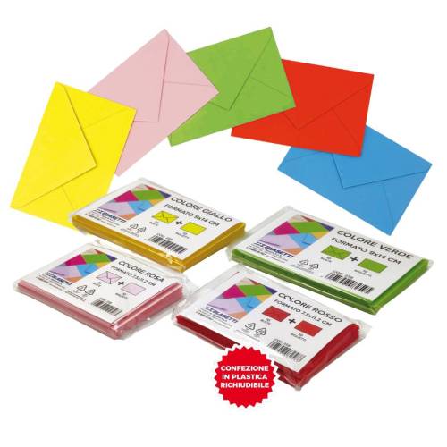 Buste e biglietti regalo - formati e...