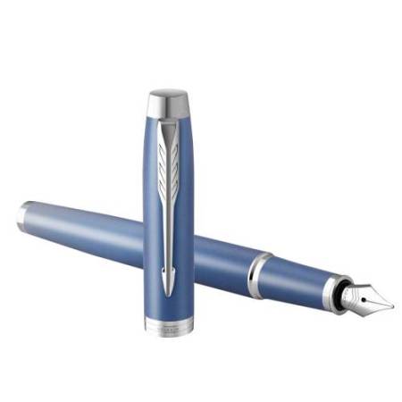 Penna stilografica IM Monochrome Rituals Blue - punta M - blu - Parker