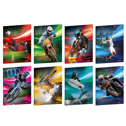 Maxiquaderno Sport Emotions - A4 - 1...
