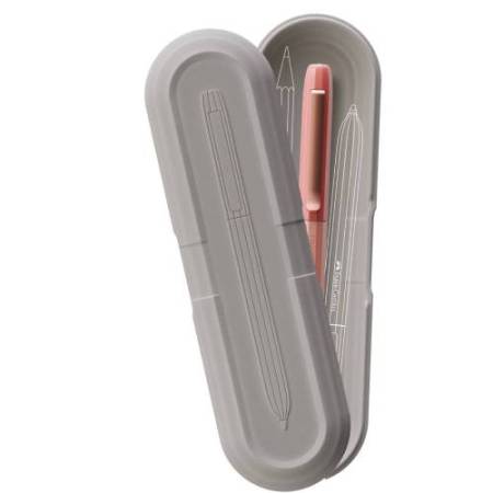 Penna a sfera Avori - punta M - fusto rosso papavero - Faber-Castell