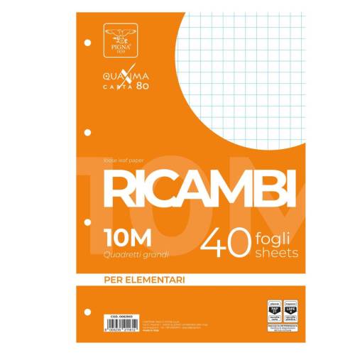 Ricambi forati Quaxima - A4 - 10 mm -...