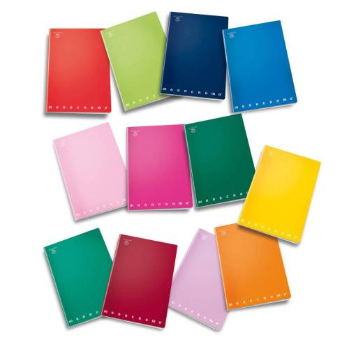 Maxiquaderno Monocromo - A4 - 5 mm -...