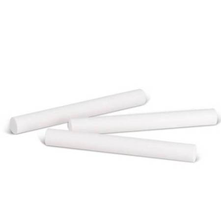 Gessetti tondi - ø 9x80 mm - bianco - Primo - Scatola 100 gessetti tondi