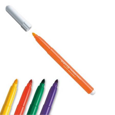 Pennarelli Turbomaxi - punta ø5mm - colori assortiti - Giotto - astuccio 24 pezzi