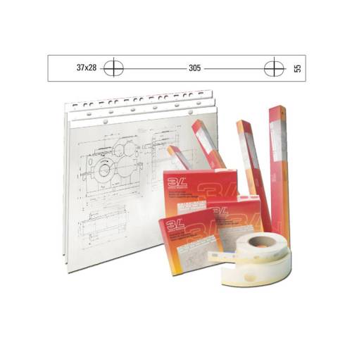 Banda appendi disegni - 55 mm x 50 m...