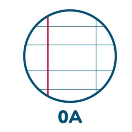 Maxiquaderno Monocromo - A4 - riga di 1a - 38 fogli - 100gr - Pigna