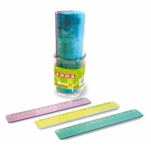 Barattolo 30 righelli -...