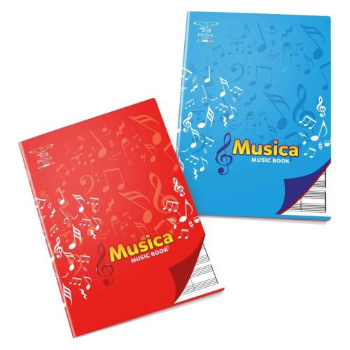 Maxiquaderno Musica - 21x29,7cm - 32...