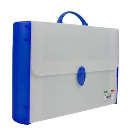 Valigetta polionda 254/R - 28 x 43 cm - dorso 8,5 cm rigido - Favorit