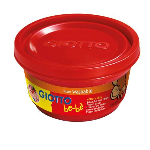 Supercolori a dita - 100 ml  - rosso,...