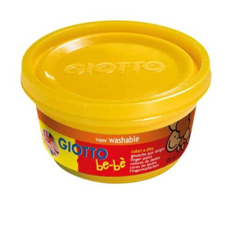 Supercolori a dita - 100 ml  - rosso, blu, giallo - Giotto - conf. 3 pezzi