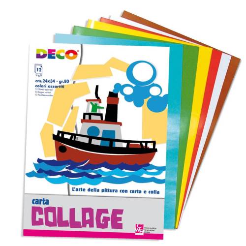 Album collage - 24x34cm - 12fg -...