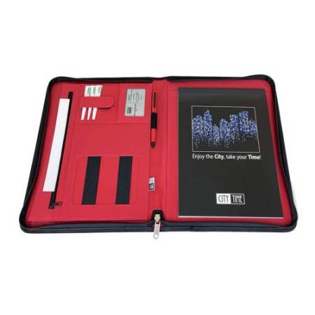 Portablocco Professional - rosso - 25,5 x 34,5cm - City Time