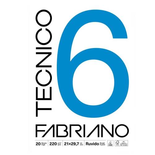 Blocco Tecnico 6 - 25x35cm - 20 fogli...