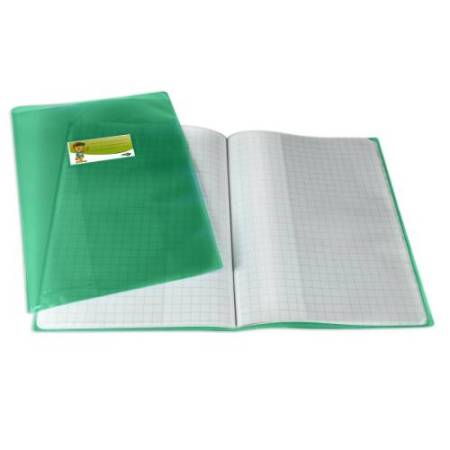 Coprimaxi PT1 F - c/alette - A4 - PP - liscio - trasparente verde - Sei Rota