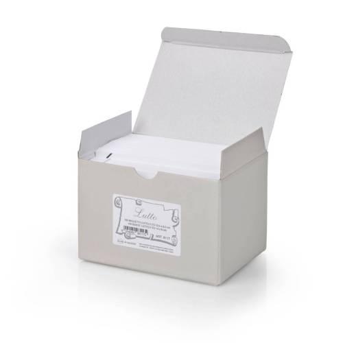 Scatola 100 biglietti + 100 buste -...