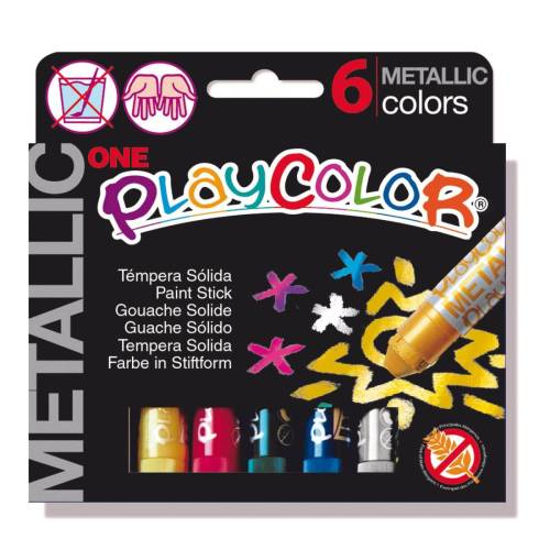Tempera solida in stick Playcolor -...