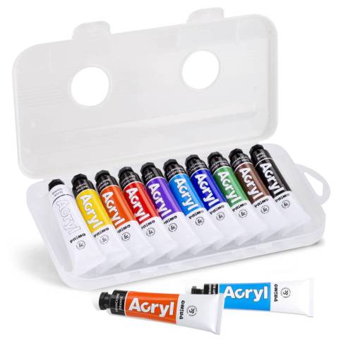 Colori a olio e acrilici - 18ml -...