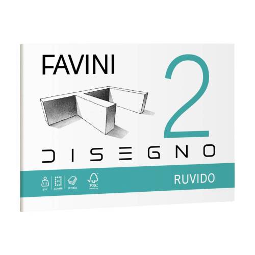 Album Favini 2 - 33x48cm - 110gr - 10...