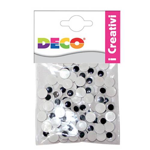 Occhietti adesivi tondi - misure...