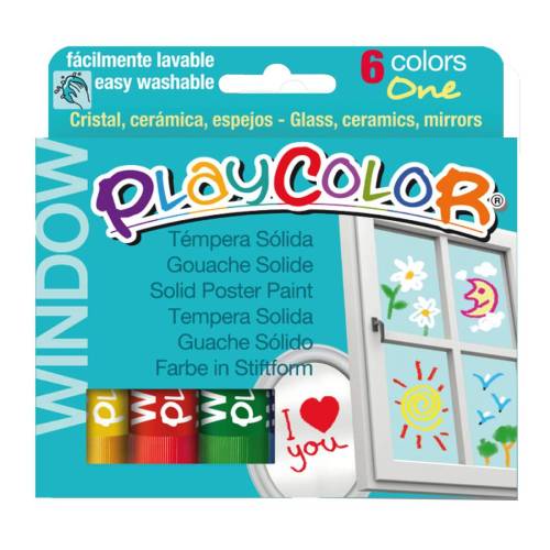 Tempera solida in stick Playcolor -...