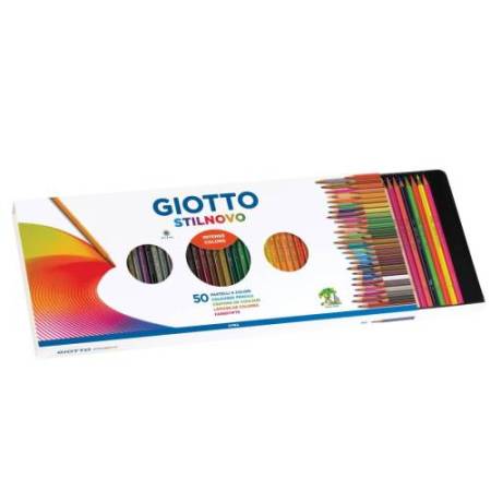 Pastelli Stilnovo - diametro mina 3,3 mm - Giotto - astuccio 50 pezzi