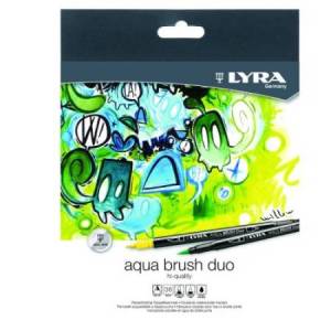Pennarelli Aqua Brush Duo -...
