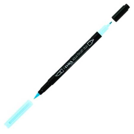 Pennarelli Aqua Brush Duo - punte 2/4 mm - colori assortiti - Lyra - astuccio 36 pezzi